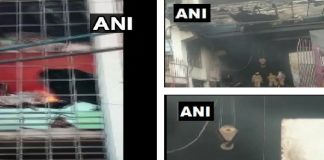 दिल्ली के बवाना में लगी भीषण आग