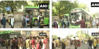 दिल्ली में शुरू हुई DTC बस सेवा