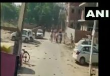 दिल्ली गुरुग्राम बॉर्डर पर हुआ हंगामा लोगों ने किया पथराव: कई पुलिसकर्मी घायल