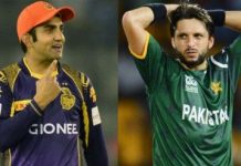 शाहिद आफरीदी के बिगड़े बोल, गौतम गंभीर ने दिया करारा जवाब