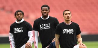EPL में खिलाड़ी नाम की जगह black lives matter वाली जर्सी पहनेंगे.