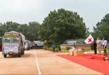 राष्ट्रपति ने बाढ़ प्रभावित असम, बिहार और उत्तर प्रदेश में राहत सामाग्री भेजी