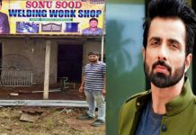 सोनू सूद ने मजदूर को पहुंचाया घर,गांव जाकर मजदूर ने सोनू के नाम से खोली वेल्डिंग की दुकान