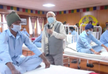लेह में घायल सैनिकों से प्रधानमंत्री ने क्या बोला ?