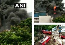 गुजरात के वापी में केमिकल फैक्ट्री में लगी भीषण आग