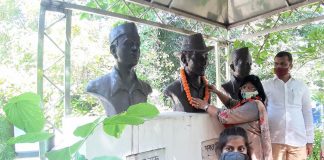 ABVP द्वारा भगत सिंह जयंती पर लखनऊ विश्वविद्यालय में श्रद्धापूर्वक नमन किया