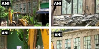 कंगना के दफ्तर पर बीएमसी ने चलाई जेसीबी
