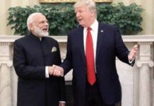 मोदी ने कोरोना वायरस को लेकर किये गये काम के लिए मेरी सराहना की :डोनाल्ड ट्रंप
