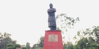 अभाविप ने गांधी तथा शास्त्री जयंती पर डीयू में पुष्पांजलि कार्यक्रम किया आयोजित