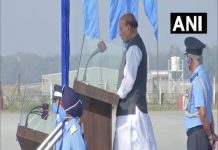 राजनाथ सिंह ने IAF अकादमी में ग्रेजुएशन परेड का लिया जायजा, कहा हमारी सेना हर चुनौती के लिए तैयार